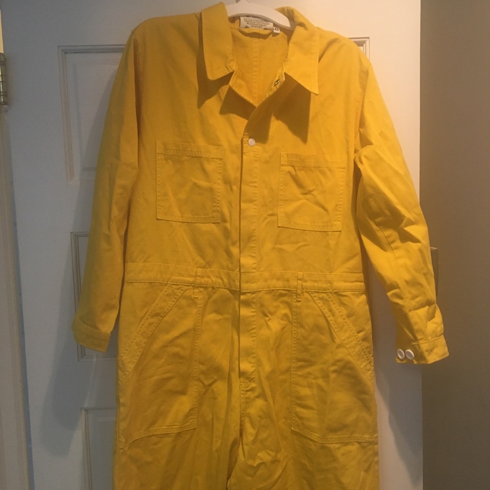 Big Bud Press Yellow Jumpsuit, size XL